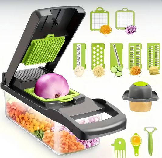 Mandoline Cuisine | Multifonction 16 EN 1 Blanche