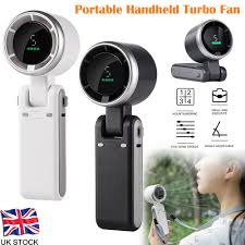 Mini Ventilateur Rechargeable à Affichage Numérique – Fraîcheur à portée de main !